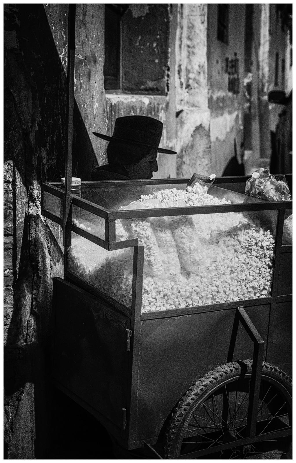 Le Vendeur de Maïs Soufflé