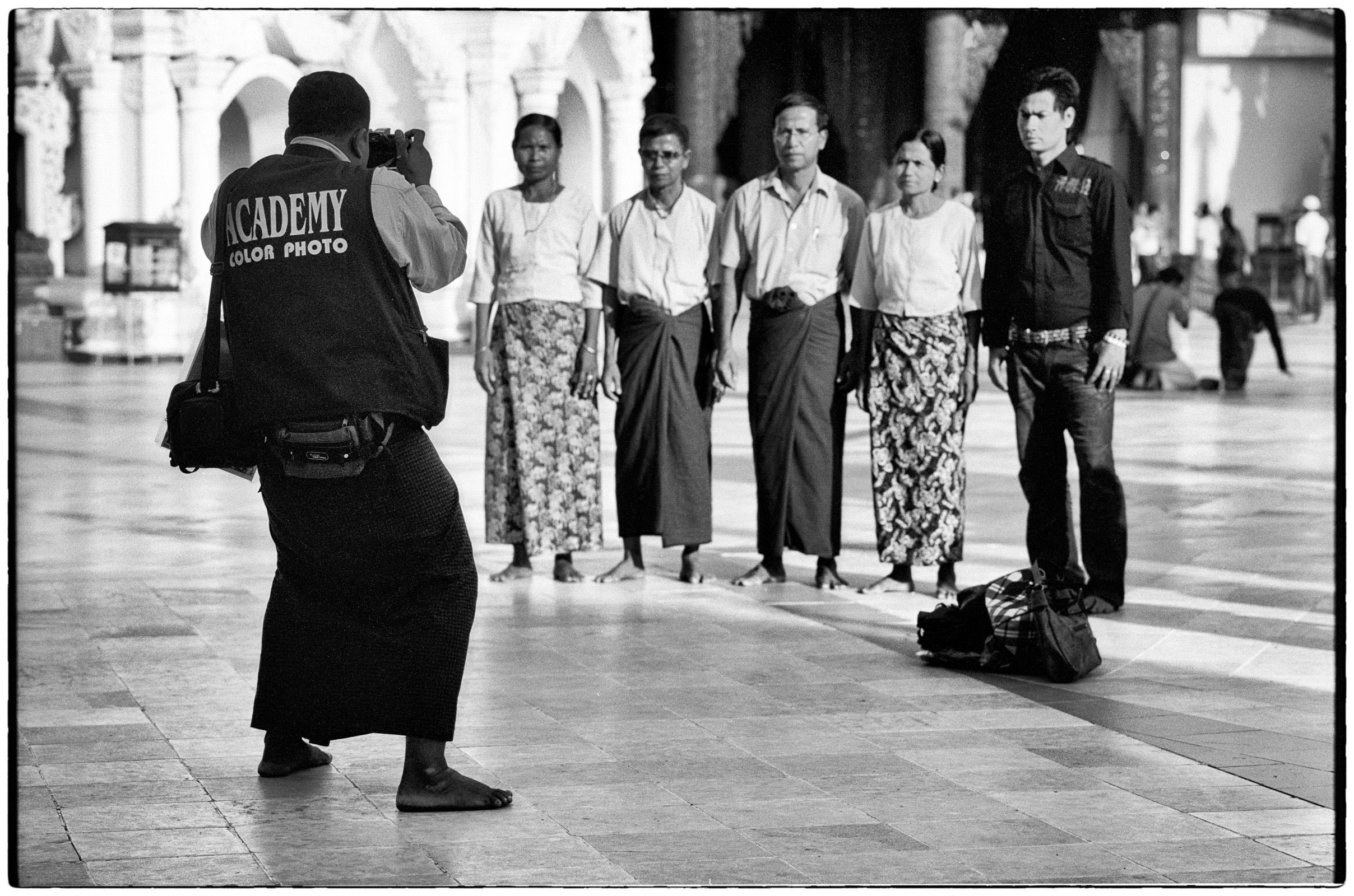 Photographe et Modèles au Temple