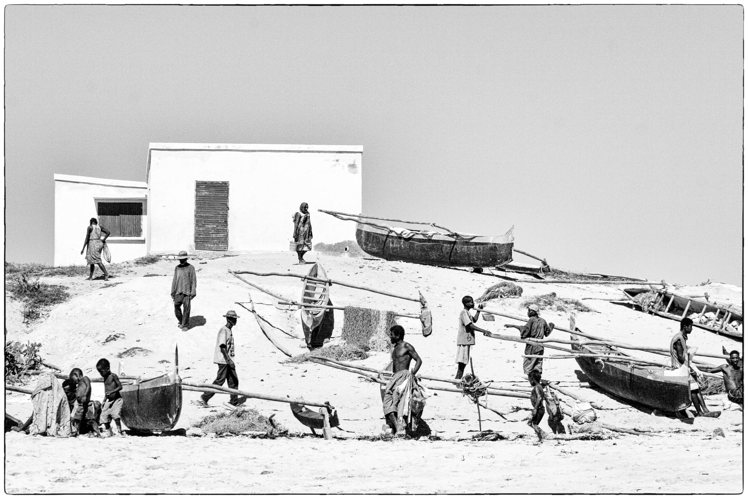 Village Côtier Animé